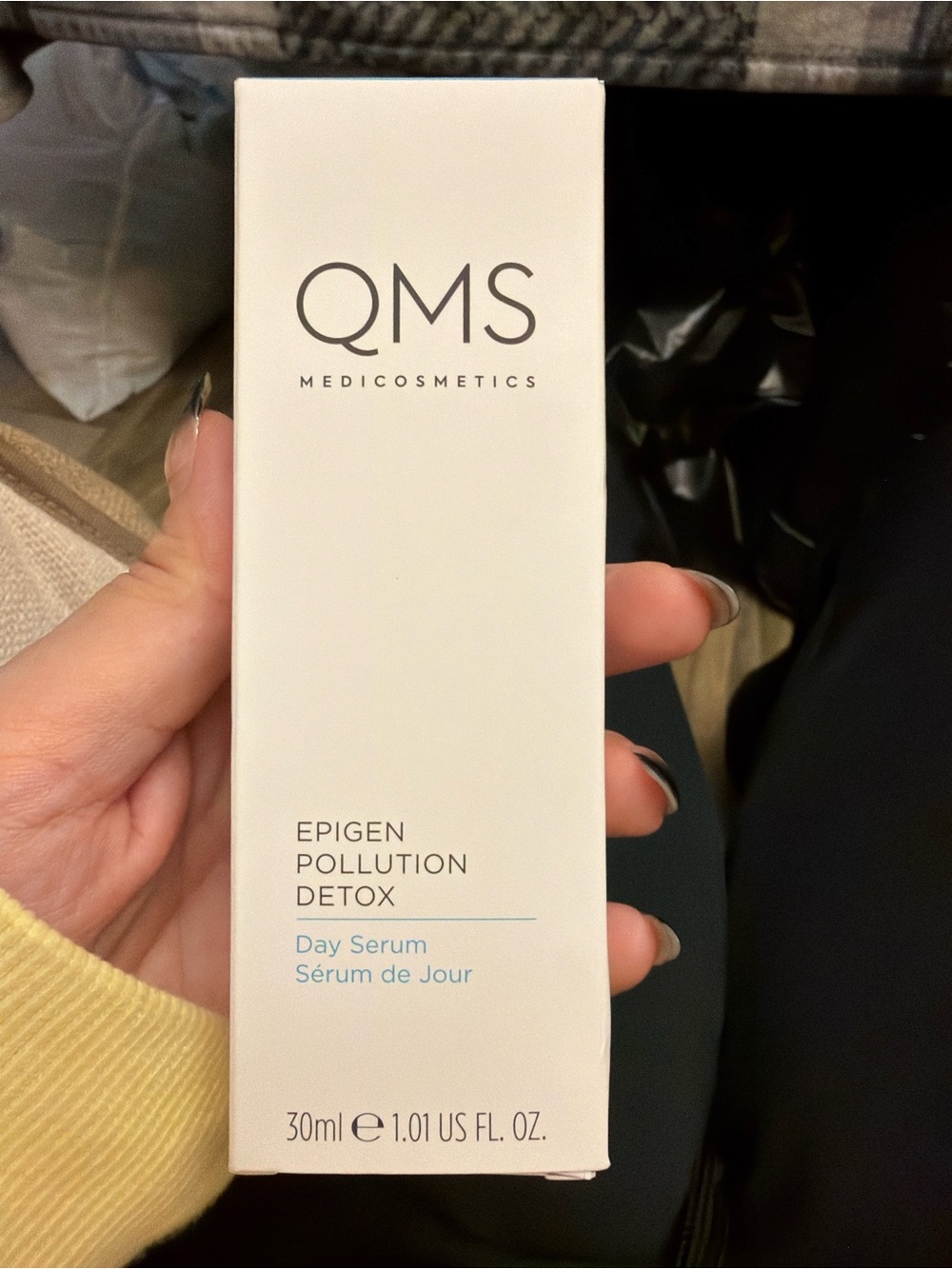 QMS Epigen Pollution Detox Day Serum — White